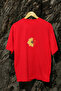 Daisy Printed Women's Crew Neck Cotton Oversize Fit Short Sleeve T-Shirt - 3