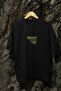 Never Give up Printed Unisex Crew Neck Cotton Oversize Short Sleeve T-Shirt - 2