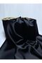 En150 Double En Seasonal Black Color Dress Satin Fabric