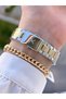 Steel Cord 2 Years Warranty 3 Atm Water Resistant+Bracelet Women Wrist Bfg.13713.9 - 3