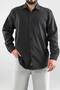 Men's Slim Fit Easy Ironing Sweat Absorbing Breathable Texture Four Seasons Oversize Classic Shirt