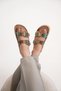 Juliana Original Guja Imported Stone Detail Women's Slippers Camel - 3
