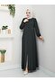 Half-Pleated Waist-Embroidered Full-Length Women’s Ferace - 2