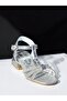 Girl's Leather Orthopedic Stone Heeled Shoes - 7