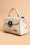 Handmade Italian Style 100% Real Genuine Leather Women's Long Strap Lockable Handbag - Vostro20219 - 3