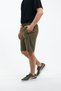 Men's Parachute Fabric (Woven) Sports Lycra Bermuda Shorts with Pocket Zipper and Back Pocket - 4