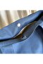 Indigo Gusseted Canvas Handbag and Shoulder Bag - Waterproof Fabric-Tote Bag - 4