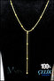 Geldic Necklace - Surgical Steel Ball Detail Snake Chain (Silver) Color - 3