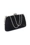 Palsim Black Evening Dress Bag. Clutch Black Glitter Evening Bag. Evening Dress Bag Black. Black Evening Dress Bag. - 4