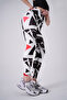 Sports Leggings Recuperator Red Alert