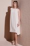 Regular Fit Crew Neck Sleeveless Flounce Dress Dress 25Y0630K1 - 2