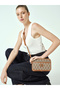Brown Women's Cross Shoulder Bag 05Po25Y1898 - 2