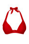 Kırmızı Drapeli Üçgen Kaplı Bikini Üstü TBESS25BU00051 - 4