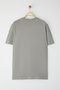Gri Regular/Normal Kesim At Nakış Detaylı %100 Pamuklu T-Shirt TMNSS24TS00056 - 5