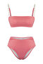 Powder Accessory Strapless Covered Hipster High Waist Bikini Set Tbess25Bt00060 - 5