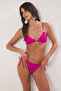 Fuchsia Brazilian Low Waist Bikini Bottom Tbess23Ba00052