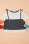 Ecru Girls' Cotton Athlete Detailed Ribbon Knitted T-Shirt Tkdss25Ts00114 - 3