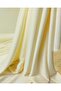 Cream color satin chiffon