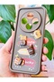 Redmi 14C Case Designed with Patterned Camera Protection Teddy Bear Coffee Color Soft Silicone Cover - 4