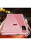 Mi A2 Lite Case Ultra Protected Transparent Anti Shock Case + Glass Screen Protector - 2