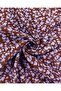 Maroken Viscose-Like Woven Fabric in Purple and Coffee Shades Width: 145 cm - 3