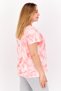 Women Sportswear Fit Short Sleeve Running T-Shirts, Coral Pink - 3