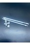 White Briz Curtain Rod (Butterfly Curtain Rod) 70-90cm - 3