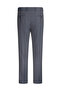 Navy Blue Slim Fit Fabric Trousers with Side Pockets - 2