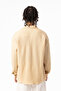 Thick Braided Twill Fabric Men's Long Sleeve Shirt, Men's Long Sleeve Shirt - 5