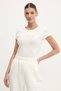 NEW KIARA SS T-SHIRT Women's White T-shirt V5GI20J1314-G018