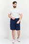 Men Relaxed Fit Outdoor Shorts, Navy - 3