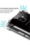 Galaxy J6 Case Ultra Protected Transparent Anti Shock Case + Ghost Screen Protector - 2