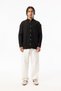 Thick Braided Twill Fabric Men's Long Sleeve Shirt, Men's Long Sleeve Shirt - 2
