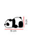Tired Panda Official Auto Car Glass Sticker Decal for Computers,Trucks, Motorcycles - 3