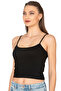Özkan 27434 Women's Viscose Camisole Flexible Comfortable Adjustable Rope Strap Crop Tank Top Bustier - 3