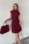 Women's Stone-Embellished Fabric Dress - 2