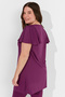 Purple Freya Tunic Bikini Top - 4