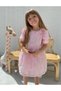 Girl's Lace Dress Short Sleeve - 2