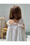 Girl's Daisy Embroidered Strap Dress - 7