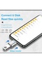 محول OTG من USB A 3.1 إلى Type C سريع جداً، علبة معدنية USB C لا تسخن - 2