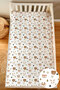 Cotton Montessori Elastic Sheet (100X200 + 25cm) Forest Animals