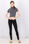 Women Skinny Fit Solid Stretchable Jegging, Black - 3