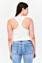 Women 2 Pieces Crew Neck T-Shirt and Tank Top, Lime Green - 4