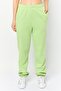 Women Regular Fit Solid Sweatpants, Matcha