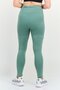 Women Tight Fit Tennis Leggings, Dark Green - 3