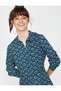 Women's Navy Blue Dress 9YAL88135IW - 2