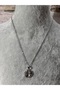 Moon Polar Star Silver Steel Necklace - 4