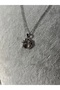 Moon Polar Star Silver Steel Necklace - 3