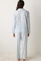 طقم بيجامة باللون الأزرق الفاتح من Roses Shirt Pants - 5