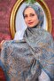 Esinas -2025 New - Ethnic Pattern Imported Voile Silk Shawl-10000